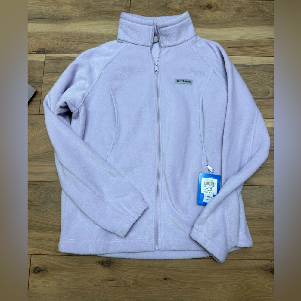Columbia Lavender Fleece Jacket